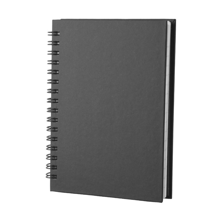 Notes spiralny A6 z papieru z recyklingu z 80 kartkami w linie - AP791048 (ANDA#10)