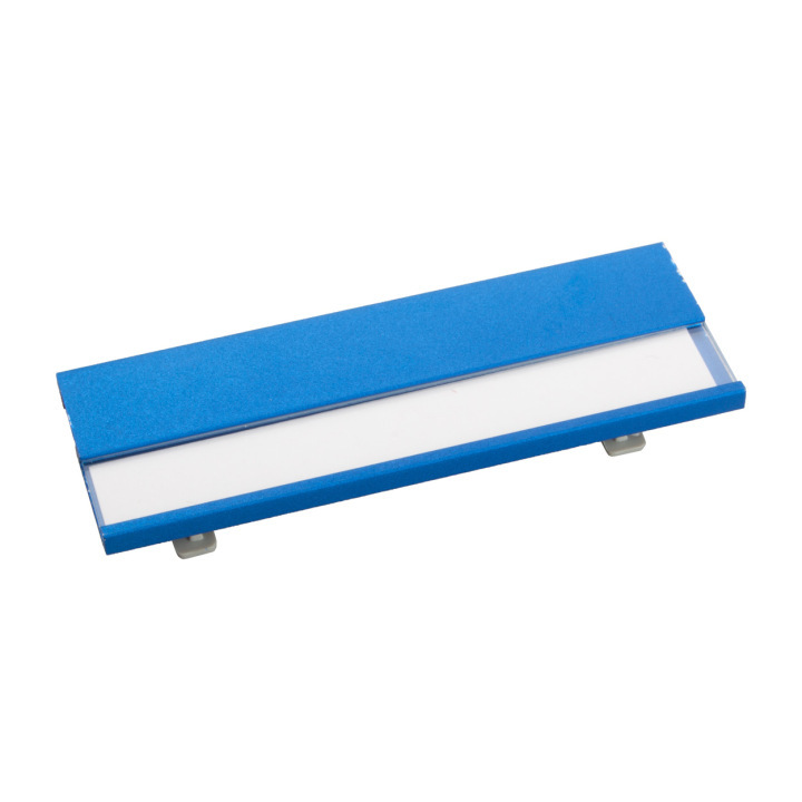 Aluminiowy imiennik identyfikator z wymiennym papierem - AP791540 (ANDA#06)
