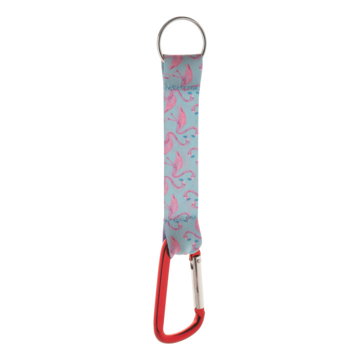 Personalizowany, poliestrowy brelok do kluczy z nadrukiem sublimacyjnym po dwóch stronach - AP718151 (ANDA#05)