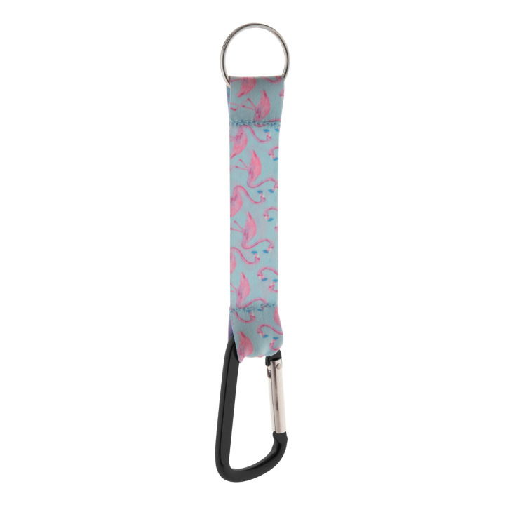 Personalizowany, poliestrowy brelok do kluczy z nadrukiem sublimacyjnym po dwóch stronach - AP718151 (ANDA#10)