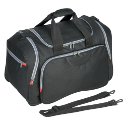 Obszerna torba podróżna z dużą kieszenią główną i dwiema bocznymi - R08626