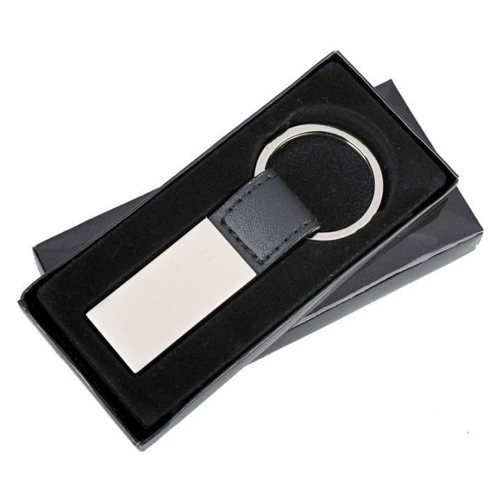 Brelok z metalu i ekoskóry - R73298