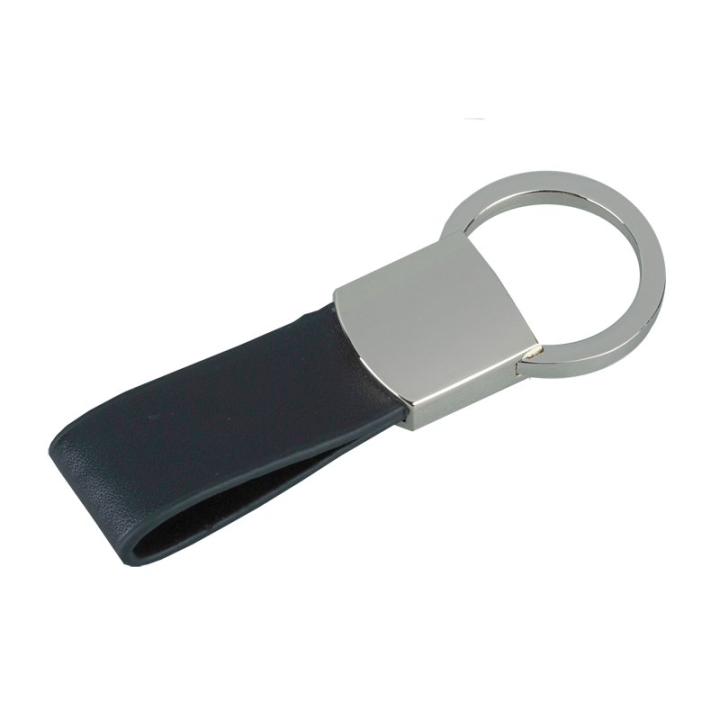Brelok z metalu i ekoskóry - R73319