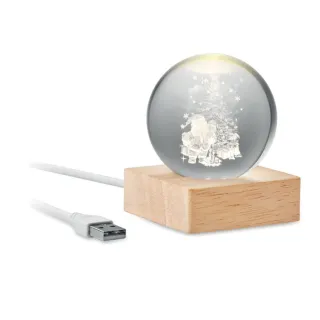 Christmas LED Crystal Ball - CX1541