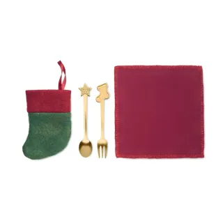 Christmas cutlery set dessert - CX1540