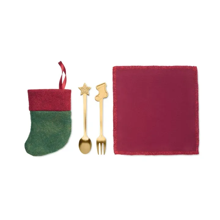 Christmas cutlery set dessert - CX1540