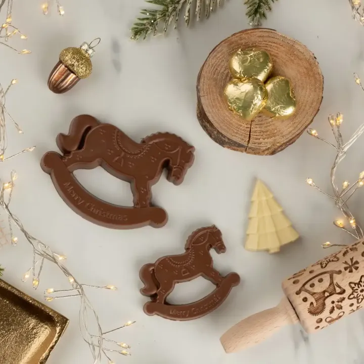 MINI ROCKING HORSE CHOCOLATES SET 3 PIECES