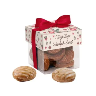 CHRISTMAS BOX WITH GINGERBREAD - 21.63