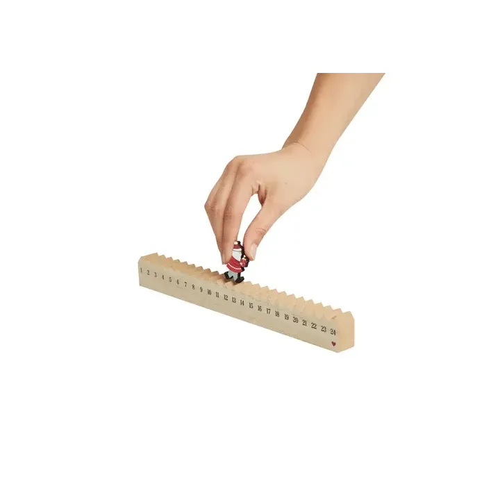 Wooden calendar with Santa Claus - 56-0902340