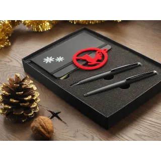 Gift set with notebook and pen set with Swarovski Crystal - 1764076