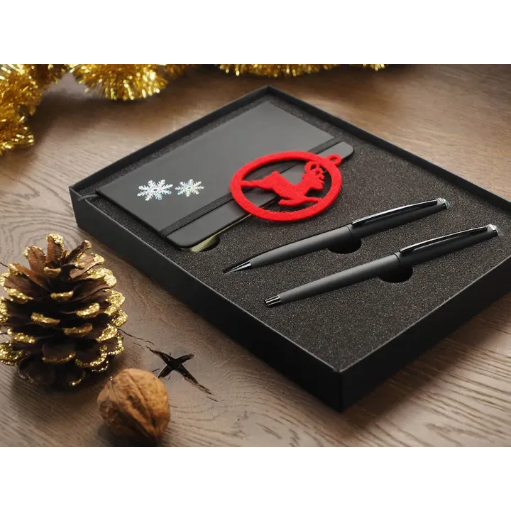 Gift set with notebook and pen set with Swarovski Crystal - 1764076