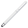Zestaw składający się z aluminiowego długopisu i pióra kulkowego - R01074