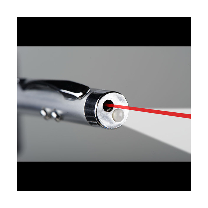 Długopis ze wskaźnikiem laserowym 4 w 1 - R35422