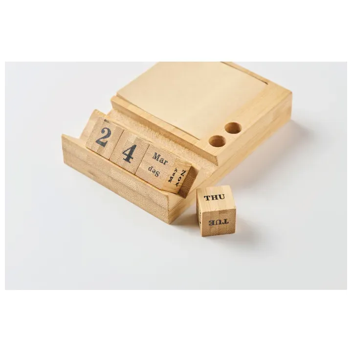 Bamboo desktop calendar - MO2250 (MOCN#40)