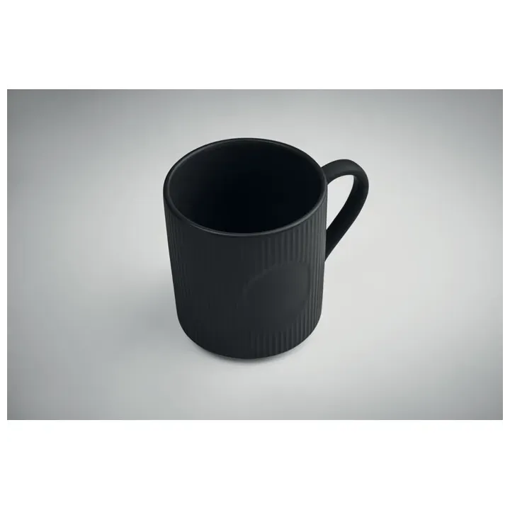 Kubek ceramiczny w prążki 340 m - MO2397 (MOCN#03)