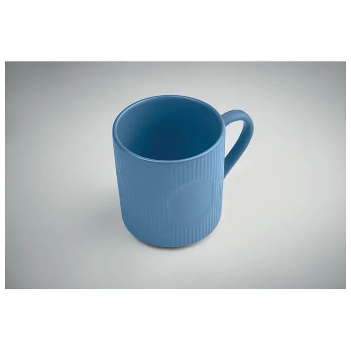 Kubek ceramiczny w prążki 340 m - MO2397 (MOCN#04)
