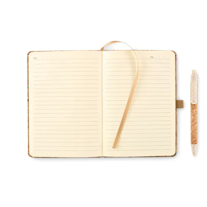 A5 cork coloured notebook - MO2414 (MOCN#13)