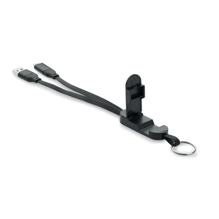 60W cable keyring recycled ABS - MO2443 (MOCN#03)