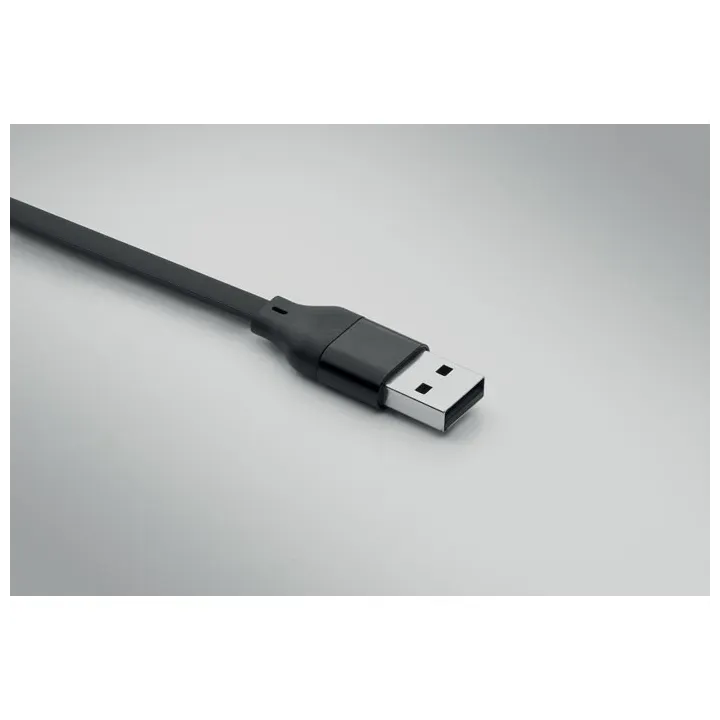 60W cable keyring recycled ABS - MO2443 (MOCN#03)