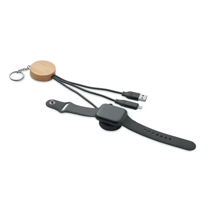 Key ring with 4 in 1 60W cable - MO2451 (MOCN#03)