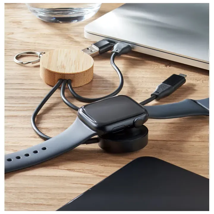 Key ring with 4 in 1 60W cable - MO2451 (MOCN#03)