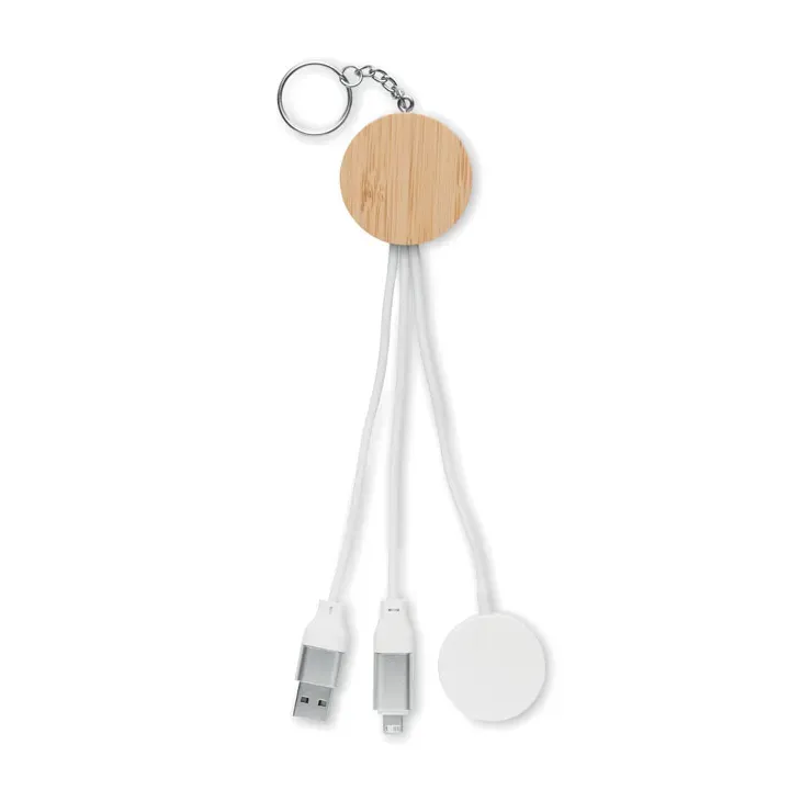 Key ring with 4 in 1 60W cable - MO2451 (MOCN#06)