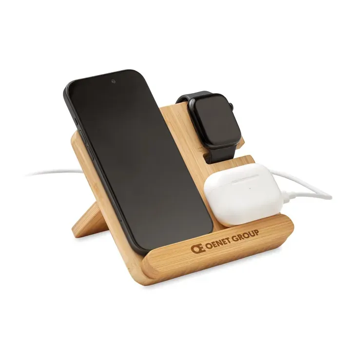 3 in 1 15W wireless charger - MO2458 (MOCN#40)