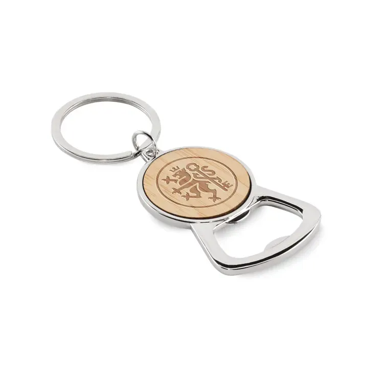 Recycled aluminium key ring - MO2483 (MOCN#40)
