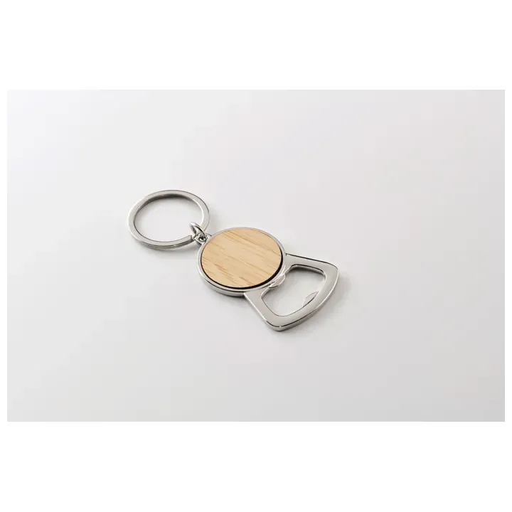 Recycled aluminium key ring - MO2483 (MOCN#40)
