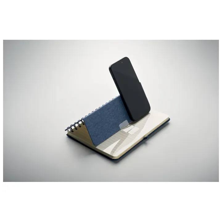 A5 notebook with phone holder - MO2522 (MOCN#04)