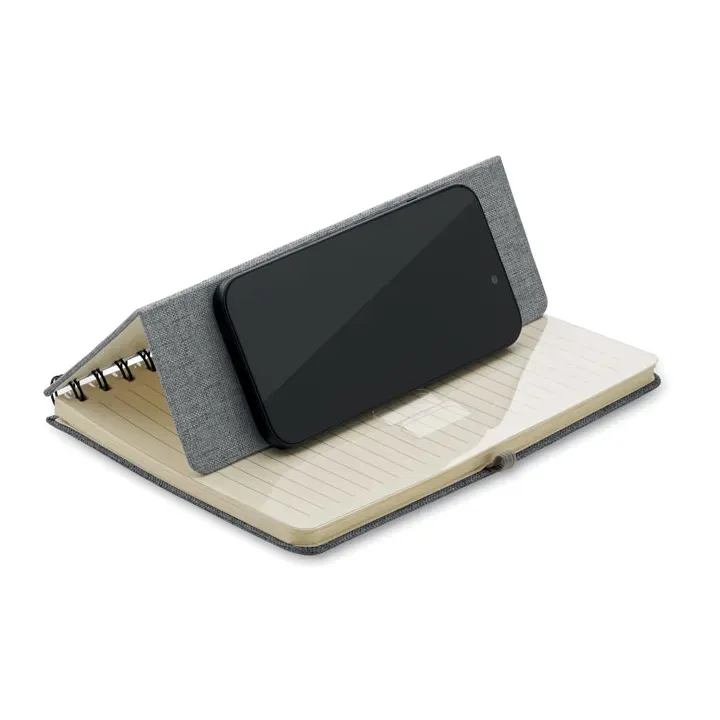 A5 notebook with phone holder - MO2522 (MOCN#07)