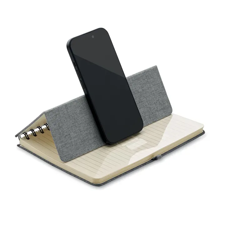 A5 notebook with phone holder - MO2522 (MOCN#07)