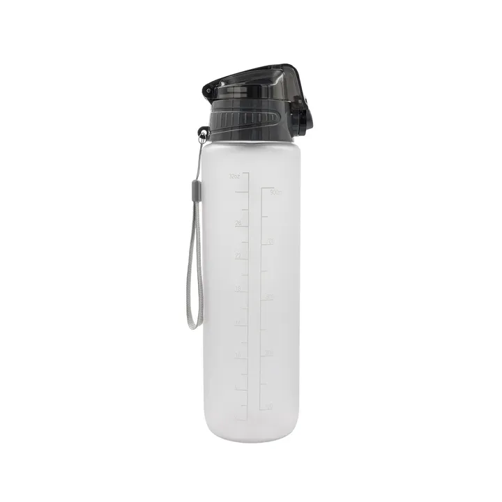 Bidon motywacyjny z tritanu Keepgoing 1000 ml transparentny - R08185 (gadzety reklamowe)