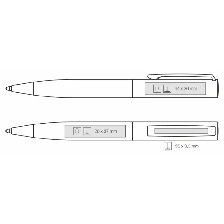Długopis metalowy Rion - RT 61110