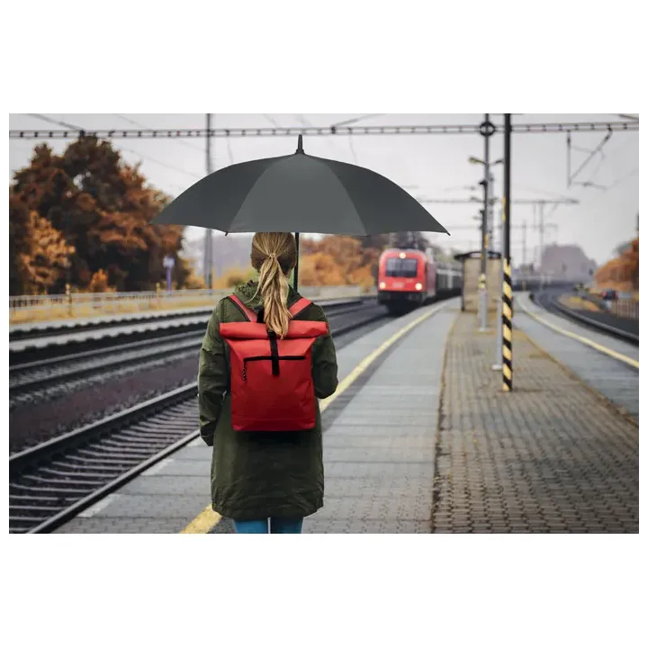 600D Polyester Rolltop Backpack - MO2170
