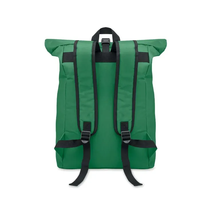 600D Polyester Rolltop Backpack - MO2170