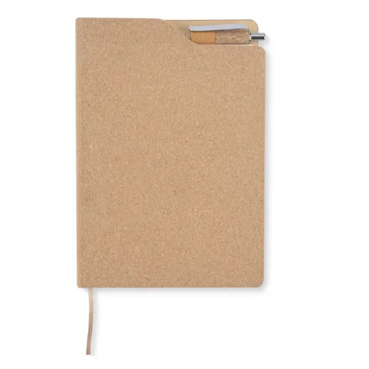 Notes korkowy z długopisem - 18009