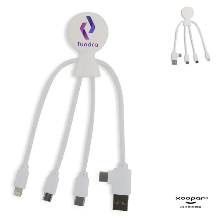 Eco-friendly multi-charger, NFC - LT41008 (gadzety reklamowe)