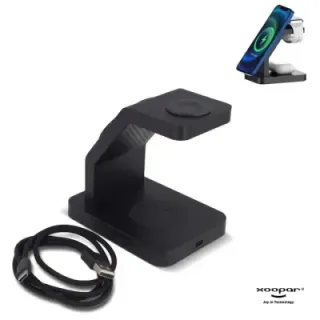 3-in-1 wireless charger - LT41507 (gadzety reklamowe)