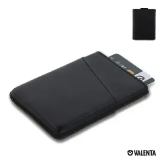 Black protective case in genuine leather - LT48905 (gadzety reklamowe)