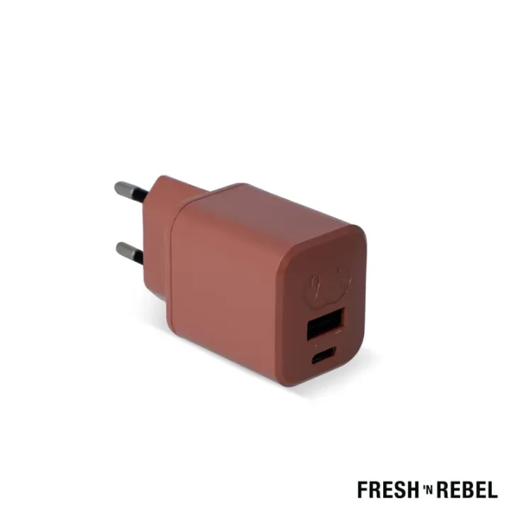 USB + USB-C PD mini-charger has 2 ports - LT49407 (N0022)