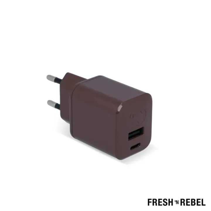 USB + USB-C PD mini-charger has 2 ports - LT49407 (N0046)