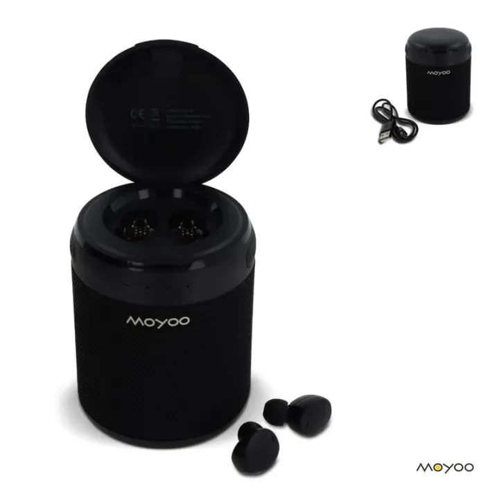 Głośnik bluetooth oraz słuchawki douszne - LT40721 (gadzety reklamowe)