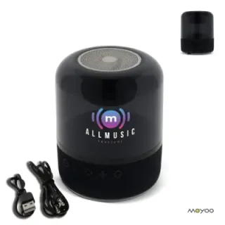 Illuminated wireless speaker - LT40734 (gadzety reklamowe)