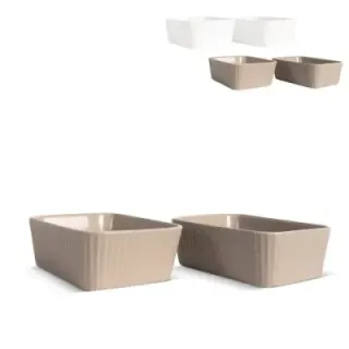 Sagaform Flora naczynie do zapiekania mini 2 szt. - LT52224 (gadzety reklamowe)