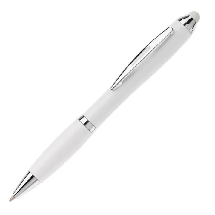 Długopis biały Hawaï stylus - LT80433 (N0101)