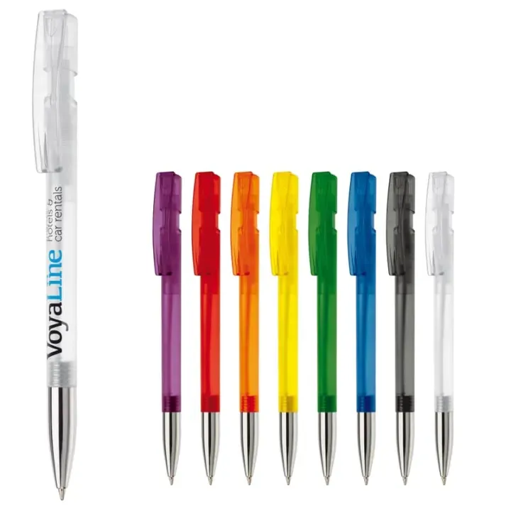 Nash ball pen metal tip transparent - LT80805 (gadzety reklamowe)