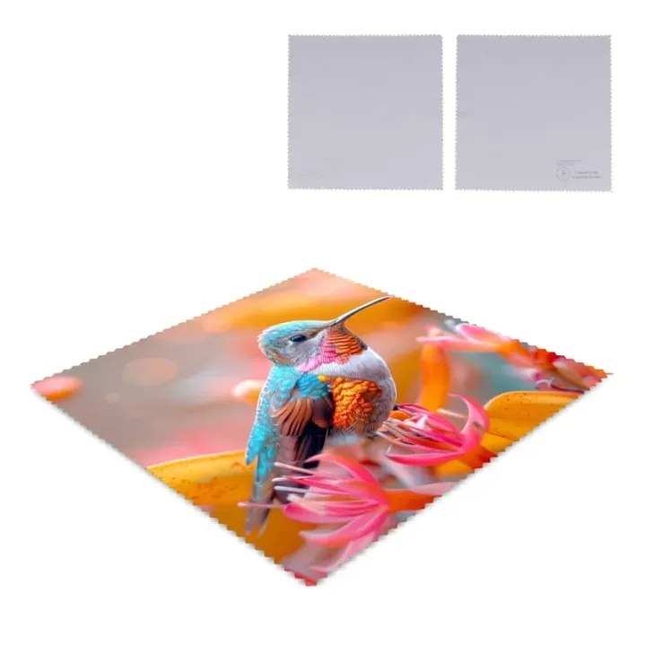 Ściereczka z mikrofibry R-PET 15 x 15 cm - LT86726 (gadzety reklamowe)