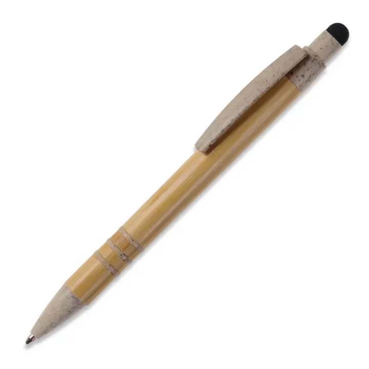 Bamboo and straw ballpoint pen - LT87282 (N5502)
