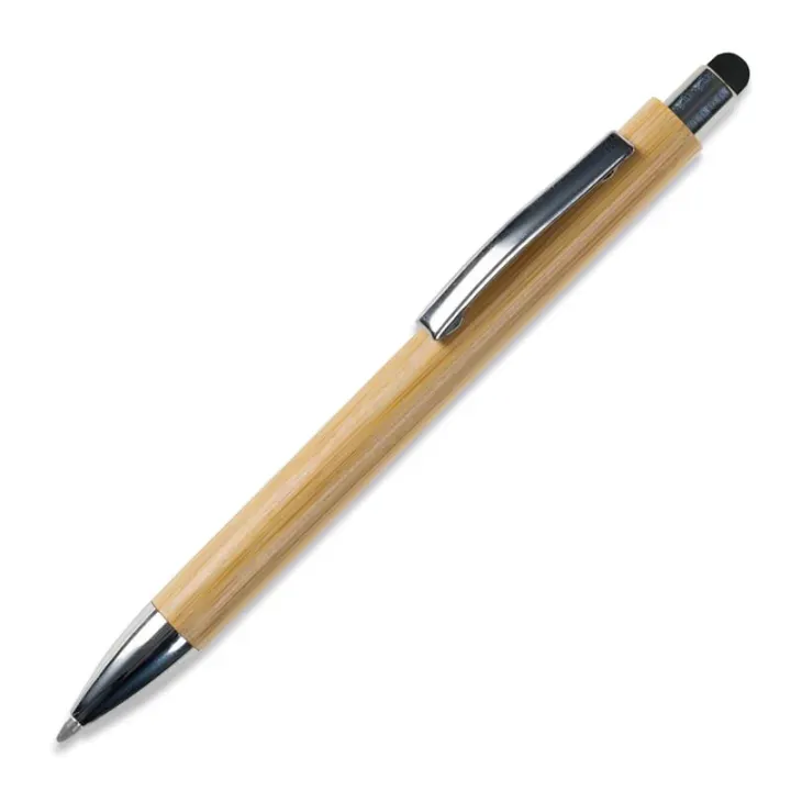 Bamboo pen with coloured barrel - LT87285 (N0002)